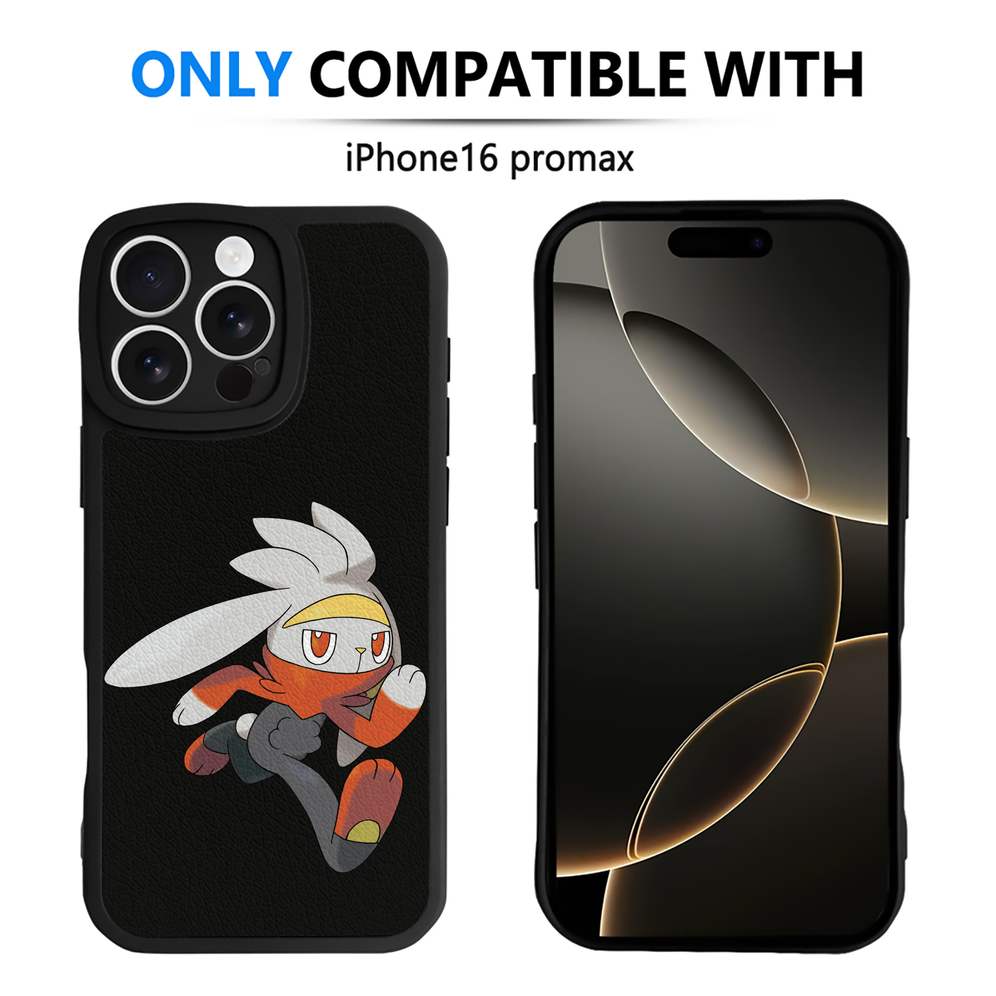 （画像用） ポケットモンスター Pokémon 【iPhone 16シリーズ対応】シリコンスマホケース（レザー調） 材質：シリコン